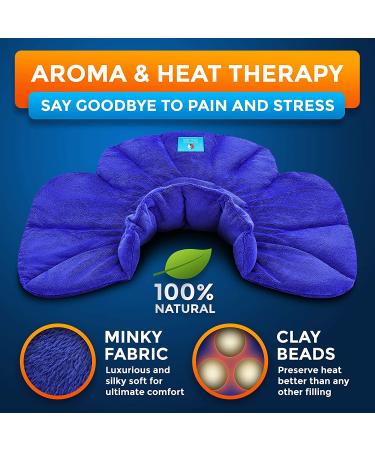 PhysioNatural Microwavable Heating Pad with Herbal Aromatherapy for Instant Muscle Pain Relief and Relaxation - Buy Online on GoSupps.com