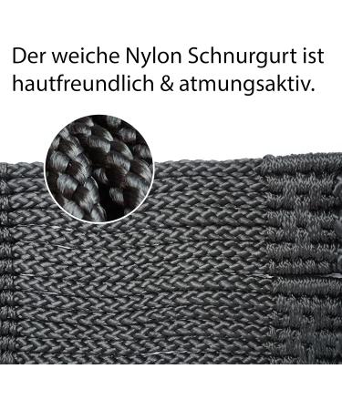 Schnure Belt Horse Saddle Strap - 90cm to 140cm Optimal Pressure Distribution & Freedom of Movement 120cm Black - Buy Online on GoSupps.com