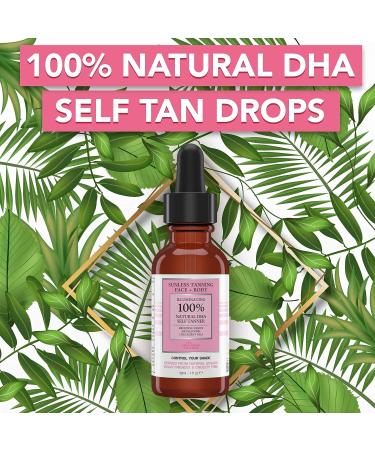 Natural Breast Cream for Fuller Bust & Butt + Self Tanner Drops for Sunkissed Glow - Buy Online on GoSupps.com