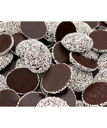CrazyOutlet Nonpareils Dark Chocolate Semisweet, French Style Chocolate Sprinkles Candy, Bulk Pack, 2 Pounds