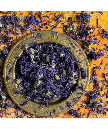 'Melody Blue' - 50g- Dried Edible Flower Petals - Blue Cornflower and Purple Mallow - Food Grade - Culinary - Cake - Bake - Decoration (342) - Buy Online on GoSupps.com
