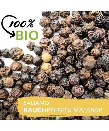 Buy 100g Bio-Smoke Pepper Malabar - Premium Cold-Smoked from Wayanad Kerala | Saliamo - Buy Online on GoSupps.com
