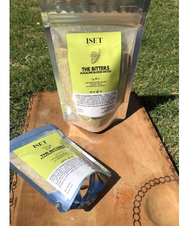 Bitter Purge 7-Day Blood Detox Tea With Bitter Melon (Jamaican Cerasee) Rice Bitters (Andrographis) Bitterwood (Quassia) 100% Natural Liver Cleanse Skin Detox Total Body Purge
