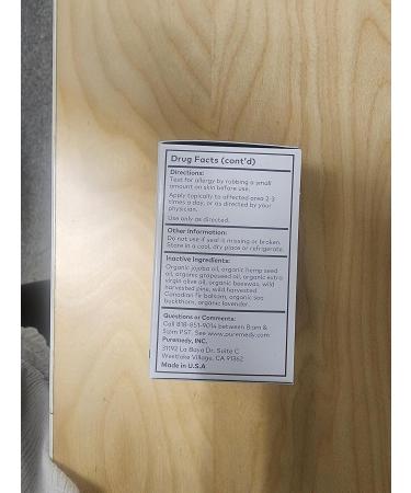 Puremedy Acne Relief Night Balm | All-Natural Homeopathic Salve with Hemp Oil for Clear Skin | 1 oz Jar - Buy Online on GoSupps.com