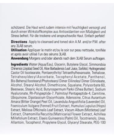 3Lab The Perfect Cream 60ml - Anti-Aging Moisturizer for Radiant Skin | International Shipping Available - Buy Online on GoSupps.com