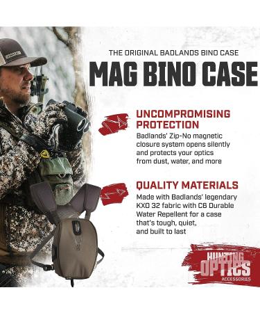 Badlands Mag Bino Case - Hydration-Compatible Binocular Case | Mud - Buy Online on GoSupps.com