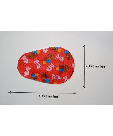 Adhesive Orthoptic Eye Patches for Kids | Treat Amblyopia & Lazy Eye | Amblyo-Patch | 52 Cotton Patches Hypoallergenic 4 Fun Designs - Buy Online on GoSupps.com