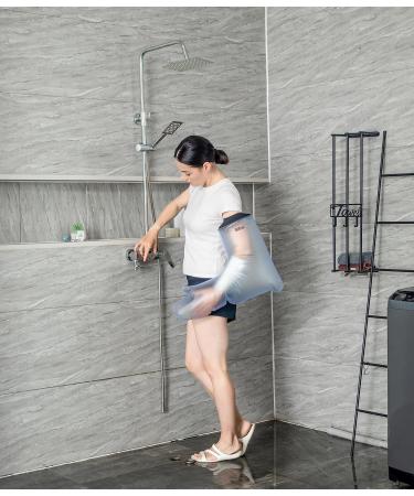 Waterproof Silicone Gypsum Arm Protector | Reusable Shower Protection for Adults - Buy Online on GoSupps.com