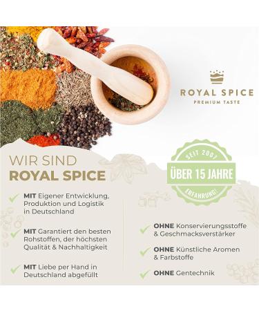 Royal Spice Pizza Dough Baking Mix 1kg - Authentic Crispy Pizza Dough Recipe with Tipo 00 Flour & Beer Yeast | Perfect for Pizzeria-Style Pizza - Buy Internationally! - Buy Online on GoSupps.com