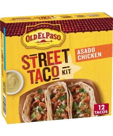 Old El Paso Street Taco Kit, Asado Chicken, 11.3 oz