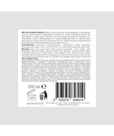 OP|BLONDE REGENERATING COLOR MASK PLATINIUM 9.2 250ml hair mask revives color professional illuminating treatment for platinum blonde hair for dyed or natural hair - Buy Online on GoSupps.com