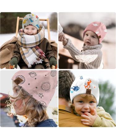 Fencchi's Austria Children's Beanie Hat | Sweet Motifs & Gift Packaging | Cotton White | Perfect for Kids - Buy Online on GoSupps.com