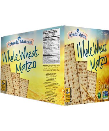 Yehuda, Whole Wheat Matzo, 10.5oz (5 Pack) Great Value!