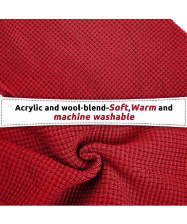 Convinit Winter Dog Sweater for Small & Medium Dogs - Cozy Knit Roll Collar Sweater for Chihuahua Dachshund French Bulldog | Red XL - Buy Online on GoSupps.com