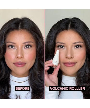 AOA Studio Volcanic Face Roller - Oil-Absorbing Reusable Facial Skincare Tool for Massage (White) | Best Face Massager - Buy Online on GoSupps.com