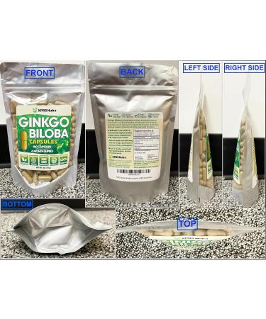 XPRS Nutra Ginkgo Biloba Capsules - Gingko Biloba Encapsulated Supplements for Cognition - Vegan Friendly Ginkoba Biloba - Immunity Boosting Ginkgo Biloba Capsules - 180 Count - Buy Online on GoSupps.com