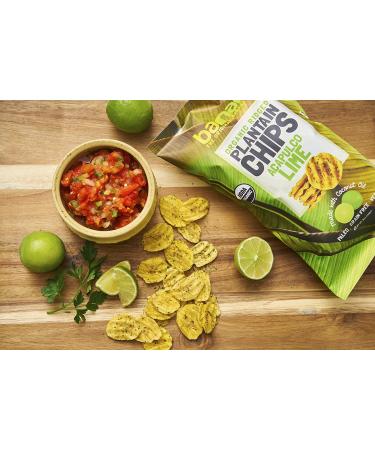 Barnana Organic Plantain Chips Variety Pack - 5oz, 4 Pack - Salty & Crunchy Snack Cooked in Coconut Oil - Buy Online on GoSupps.com