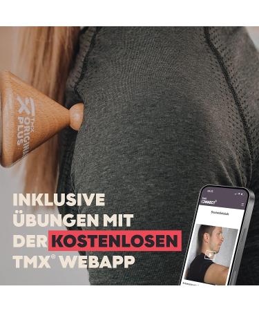 TMX Trigger Original Plus - German-Made Trigger Point Presser | Natural Beech Acupressure Massage Tool for Muscle Pain Relief & Tension Self-Treatment - Buy Online on GoSupps.com