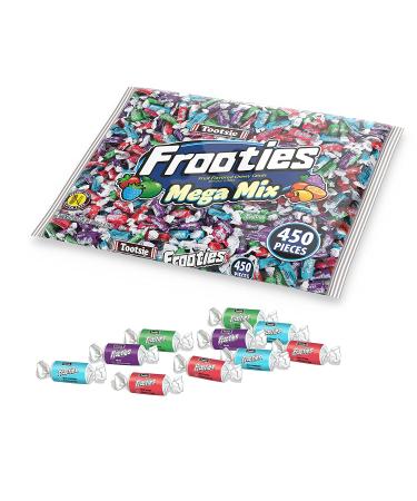 Frooties Mega Mix Assorted Fruit Chewy Candy 450 Piece Bag - 50.06 oz | Fruit Flavor Assortment - Buy Online on GoSupps.com