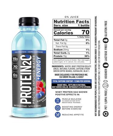 Protein2o Whey Protein Infused Water Variety Pack (16 Count) - Buy Online on GoSupps.com