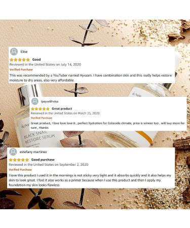iUNIK Black Snail Restore Serum 1.71 fl oz - Revitalize & Hydrate Skin - Buy Online on GoSupps.com