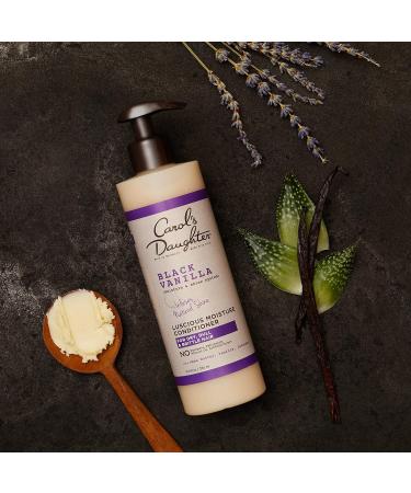 Carol's Daughter Black Vanilla Moisturizing Conditioner 8 fl oz - Shea Butter & Rosemary - Hydrates & Adds Shine to Dry, Damaged Hair - Buy Online on GoSupps.com