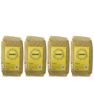 Organic Davert Bulgur - Pack of 4 (4 x 500 g) | Premium International Shipping - Buy Online on GoSupps.com