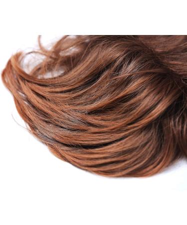 WIG ME UP - TYP-432-10BTM30 Hairpiece toupee Hair Thickening Clip-in Clips parted brown copper brown mix - Buy Online on GoSupps.com