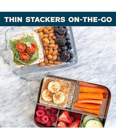 Lundberg Organic Thin Stackers Cracked Black Pepper Rice Cakes 6 oz (Pack of 6) - Gluten-Free, Vegan & Healthy Snacks - Buy Online on GoSupps.com