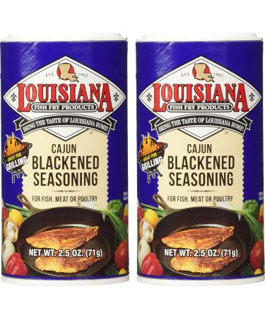 Louisiana Cajun Blackened Seasoning - 2.5 oz Shakers (2 Pack) - Buy Online on GoSupps.com