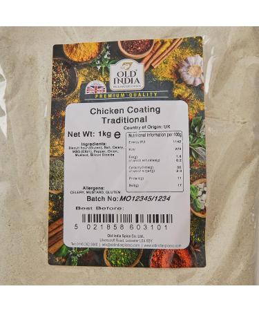 Old India Chicken Coating Traditional 1kg - Buy Online on GoSupps.com