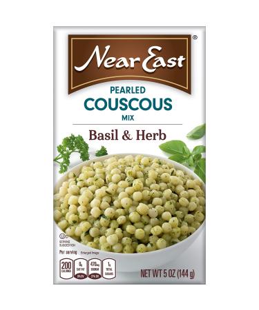 Quaker Near East Basil & Herb Pearled Couscous, 5-Ounce (Pack of 6)