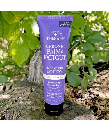 Village Naturals Therapy Chronic Pain & Fatigue Hand & Body Lotion 2 fl oz - Pack of 6 - Buy Online on GoSupps.com