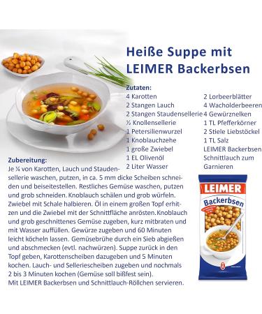  Leimer Leimer Pack of 4 baked peas (4 x 1 kg) - Buy Online on GoSupps.com