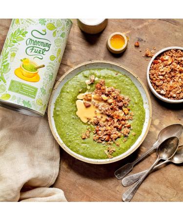 Alpha Foods Morning Fuel Oatmeal Porridge - Vanilla & Matcha - Vegan Nutrient-Rich Breakfast Replacement 500g Smoothie Bowl - Buy Online on GoSupps.com