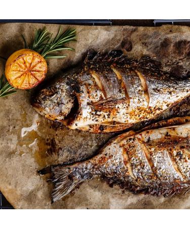 Nature Kitchen Fish Seasoning (Mild) 500G - Gluten-Free Vegan Blend for Everyday Cooking - Spices, Herbs for Marinades, Sauces, Frying, Baking, Grilling - Buy Online on GoSupps.com