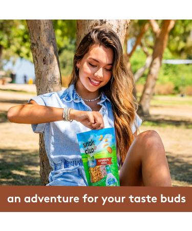 Buy Snak Club Crunch Mix with Hidden Valley Ranch - 8oz Family Size | Toasted Corn Nuggets Chili Cheese Corn Jacks Sesame Sticks & Rye Chips - International Shipping Available - Buy Online on GoSupps.com