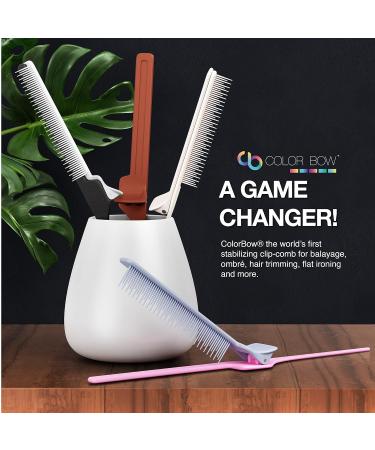 ColorBow Rat Tail Combs - 2 Pack Teasing & Straightening Hair Stylist Tools (Pink/Gray) - Buy Online on GoSupps.com