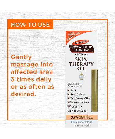 Palmer's Cocoa Butter Formula Skin Therapy Oil 5.1 fl oz - Moisturizing & Nourishing - Buy Online on GoSupps.com