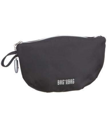Bodenschatz 1-556 NY 01 Nylon women's cosmetic bags black (black 01) 27x8x17 cm (W x H x D) Black (Black)