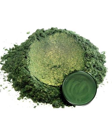 Eye Candy Premium Mica Powder Pigment Bonsai Green 50g - Multipurpose DIY Arts and Crafts Additive for Woodworking, Bath Bombs, Resin, Paint, Epoxy, Soap, Nail Polish - Buy Online on GoSupps.com