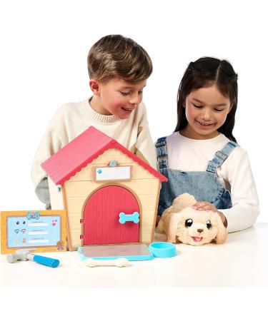 Little Live Pets My Puppy's Home Interactive Plush Toy Kennel - 25+ Sounds & Reactions - Build DIY Kennel - Surprise Puppy Included - Buy Online on GoSupps.com