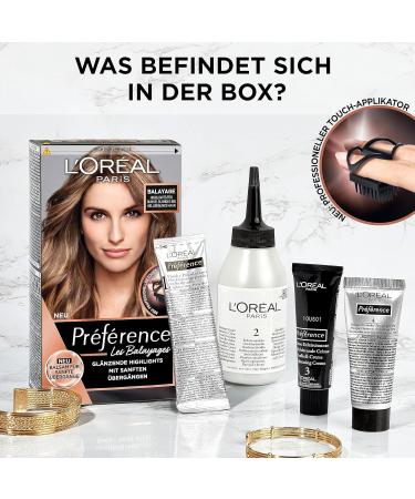 L'Or al Paris Permanent Hair Color - Pr f rence Balayage No. 03 for Dark Blonde to Light Brown Hair | International Shipping Available - Buy Online on GoSupps.com