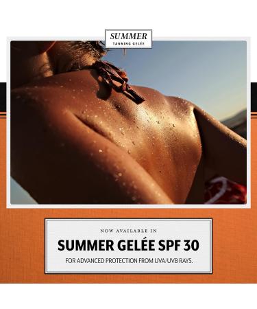 Summer Gel e Tanning Lotion Gel - USA Made SPF 30 Hydrating & Moisturizing Tanning Oil Quick Absorb & Darker Tan Accelerator Broad Spectrum UVA/UVB Protection - 3.12 OZ - Buy Online on GoSupps.com