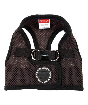 Puppia dog harness for small and medium -sized dogs - soft vest in many colors - also used as a puppy dishes -Atani train crockery for dogs brown XS XS brown