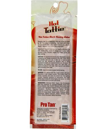 Pro Tan Hot Tottie Dark Tanning Lotion Sachet 22ml - Hot Action Formula - Buy Online on GoSupps.com