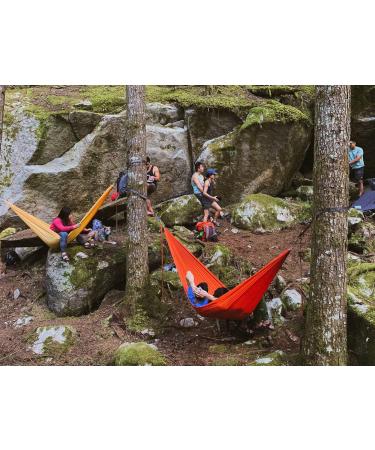 KAMMOK Roo Double XL Hammock | Water-Resistant Ripstop Fabric | Lightweight & Packable | Granite Gray - Buy Online on GoSupps.com