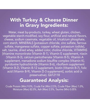 Purina Friskies Indoor Adult Wet Cat Food - 24-Pack Turkey & Cheese 5.5 oz Cans - Buy Online on GoSupps.com