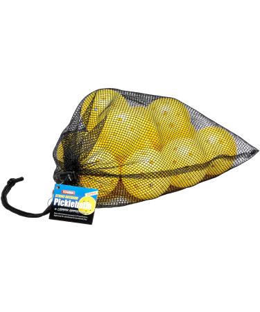 Tourna Strike Outdoor Pickleballs (12 Pack) - USAPA Approved, Optic Yellow (PIKL-12-OY-O)
