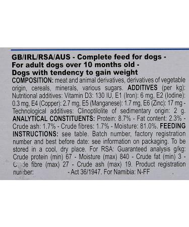 Royal Canin Light Weight Care Wet Adult Dog Food 85g (Pack of 12) Meat 85 g (Pack of 12) - Buy Online on GoSupps.com